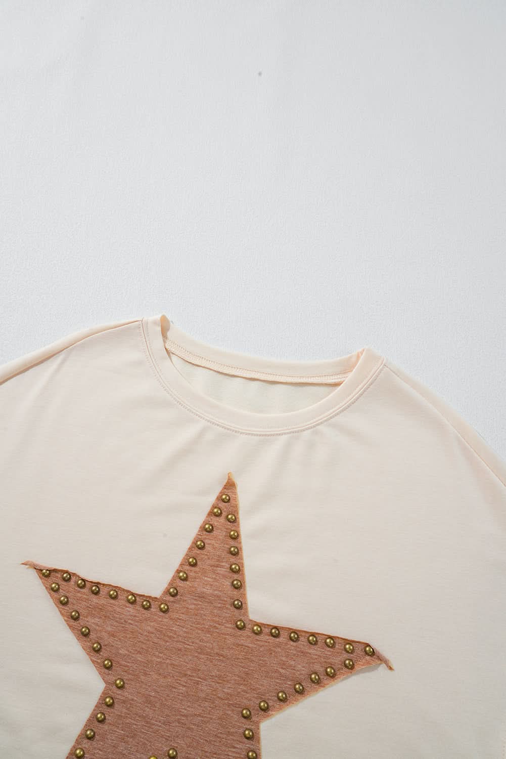 Apricot oversized long sleeve top - Love Salve